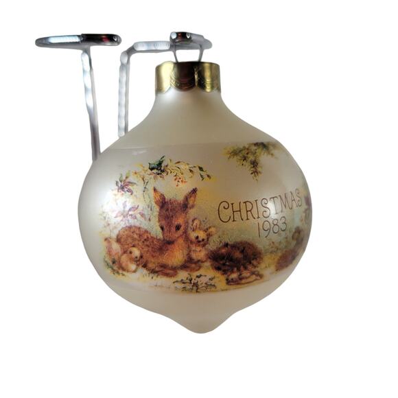 Hallmark Keepsake Christmas Ornament 1983 Mary Hamilton Animals Vintage - Picture 8 of 13